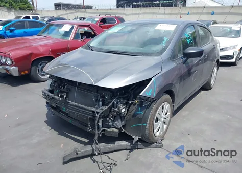 2024 Nissan Versa 1.6 S z USA, uszkodzony, nr VIN 3N1CN8DV2RL817413